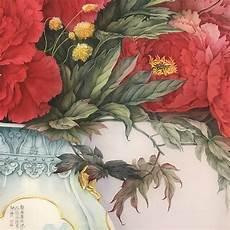 简笔画牡丹花步骤图